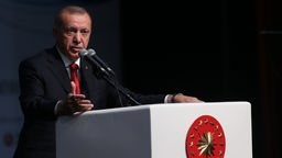 Der türkische Staatspräsident Recep Tayyip Erdogan