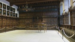 Der Friedenssaal im historischen Rathaus in Münster.