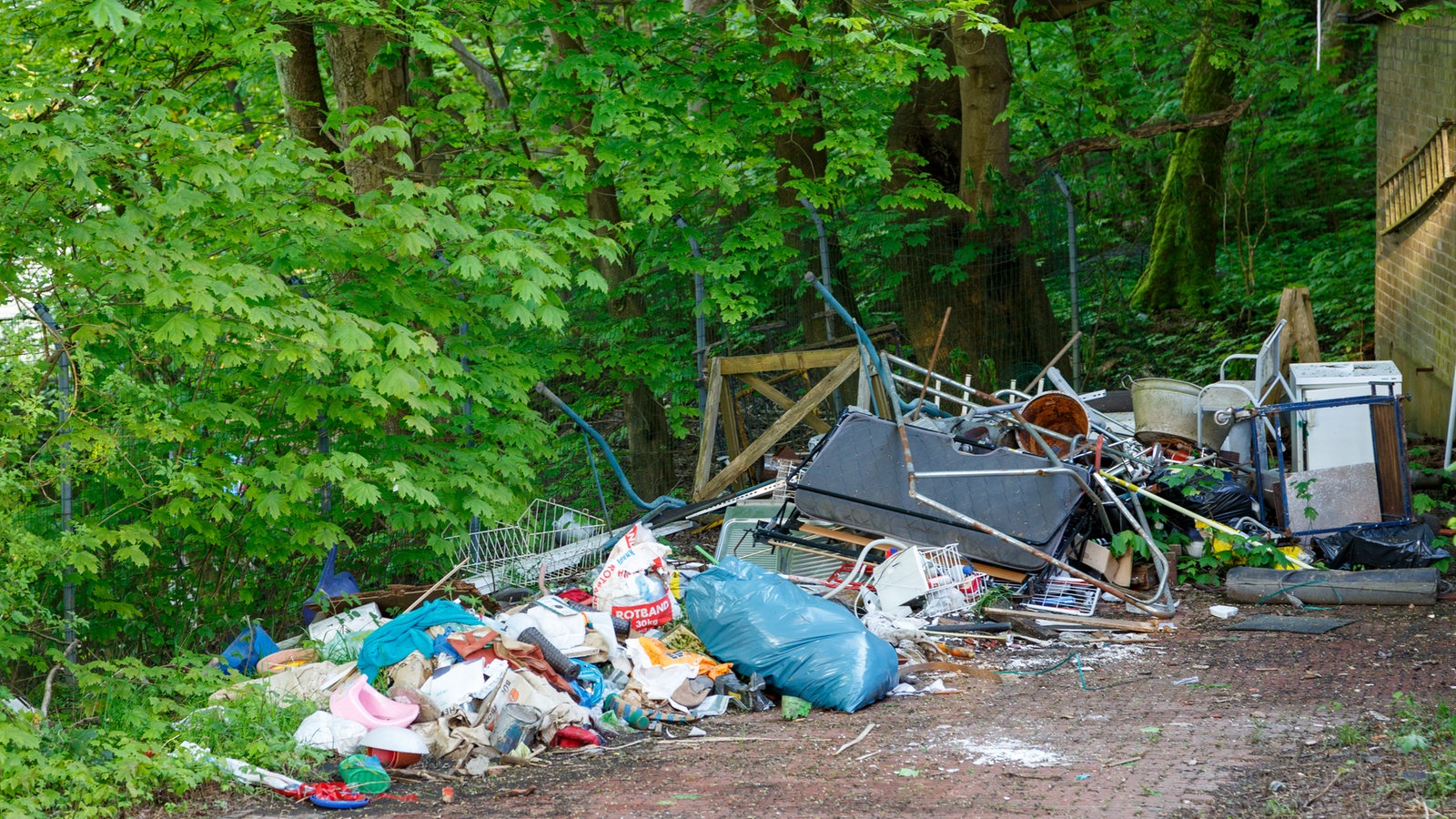 Illegale Müllkippen Immer mehr Müll im Wald Nachrichten WDR