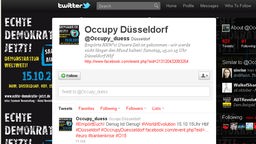 Twitterkanal Occupy Düsseldorf
