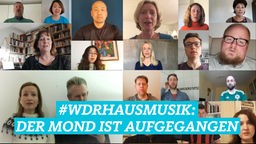 #wdrhausmusik - Der Mond ist aufgegangen - WDR Rundfunkchor