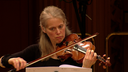 Brigitte Krömmelbein an der Violine
