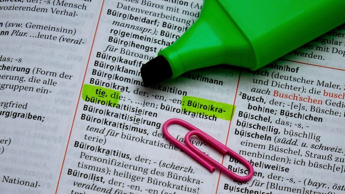 U rečniku markirana reč "Birokratija"