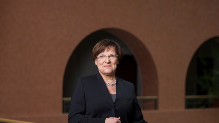 Sächsische Staatsministerin Brunhild Kurth