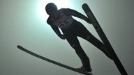 Der deutsche Skispringer Martin Schmitt beim Qualifikationsspringen am Holmenkollen; Rechte: pa/ dpa