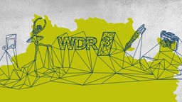 Symbolgrafik WDR 3 Kulturpartner.