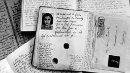 Originalaufzeichnungen aus dem Tagebuch von Anne Frank