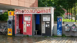 Ein alter Photoautomat