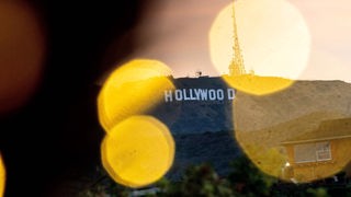 Das Hollywood-Sign.