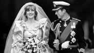 Prince Charles heiratet Prinzessin Diana am 29. Juli 1981