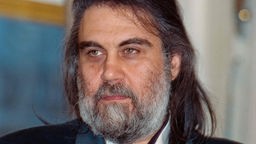 Der griechische Musiker und Komponist Vangelis Papathanassiou 1992