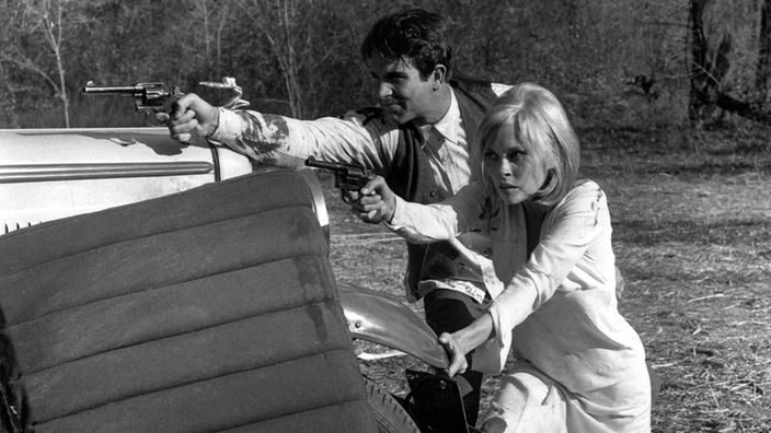 Warren Beatty und Faye Dunaway in "Bonnie and Clyde" (1967)