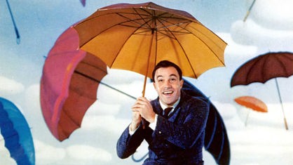 Gene Kelly in "Singing in the rain"