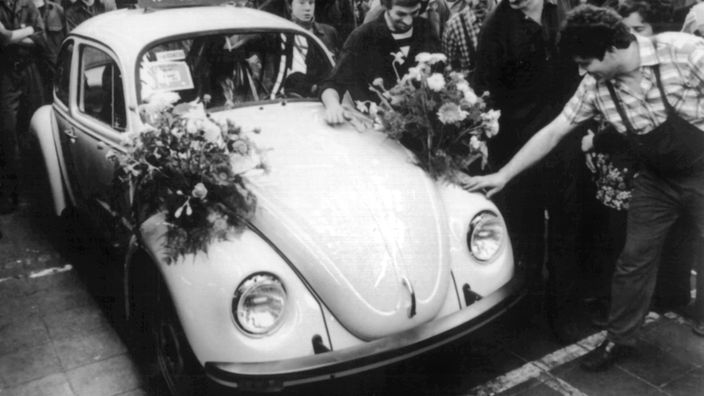 Der letzte VW Käfer rollt vom Band: 19. Januar 1978