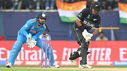 Spiel Indien-Neuseeland während der Kricket-WM in Indien 2023.