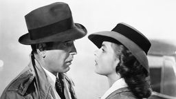 Humphrey Bogart und Ingrid Bergman schmachten sich im Film Canablanca an.