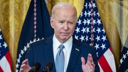 Präsident Joe Biden spricht beim Wintertreffen der National Governors Association im Weißen Haus in Washington, 23.02.2024