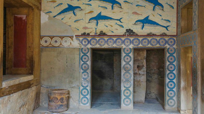 Palast des Königs Minos in Knossos