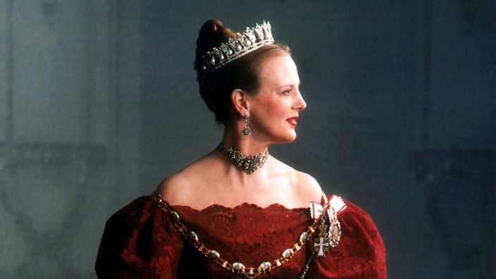 Offizielles Porträt der dänischen Königin Margrethe II.