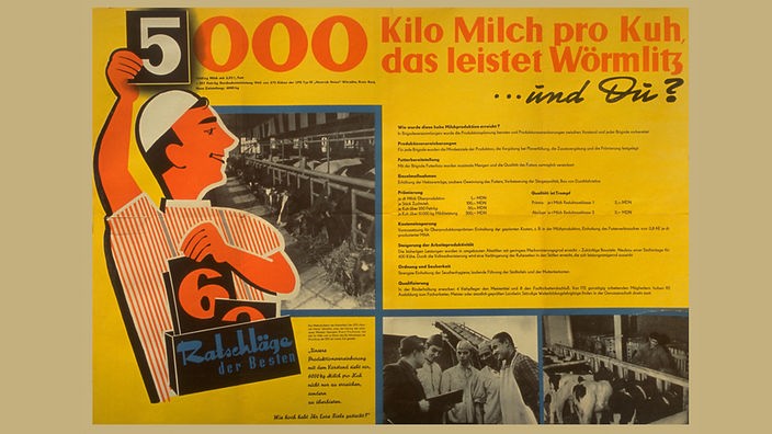 Plakat um 1960