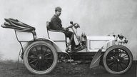 Mercedes 24HP Phoenix-Daimler, erstes Mercedes Automobil der Daimler-Motoren-AG, konstruiert von Wilhelm Maybach