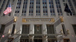 Das Waldorf-Astoria auf der New Yorker Park Avenue