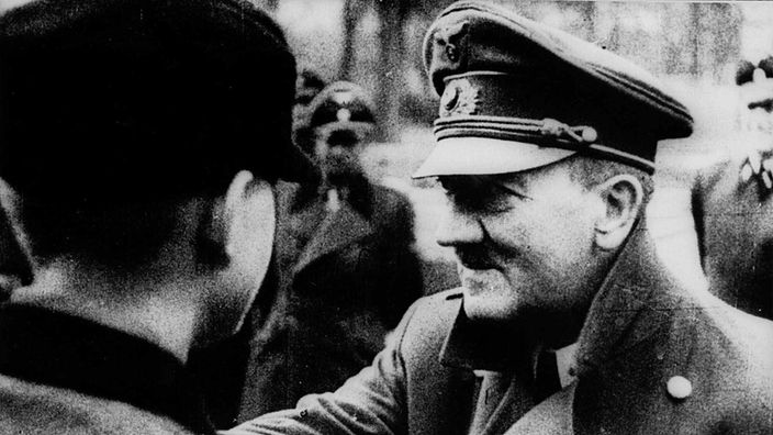 Adolf Hitler am 25. April 1945
