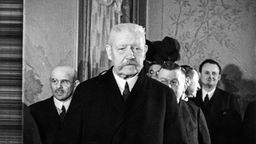 Reichspräsident Paul von Hindenburg (Aufnahme von 1933)