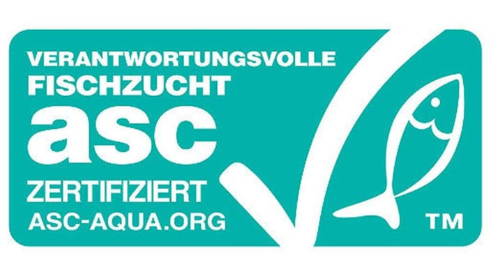 ASC-Siegel für nachhaltige Aquakultur