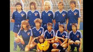 Das DDR-Fußball-Nationalteam der Frauen