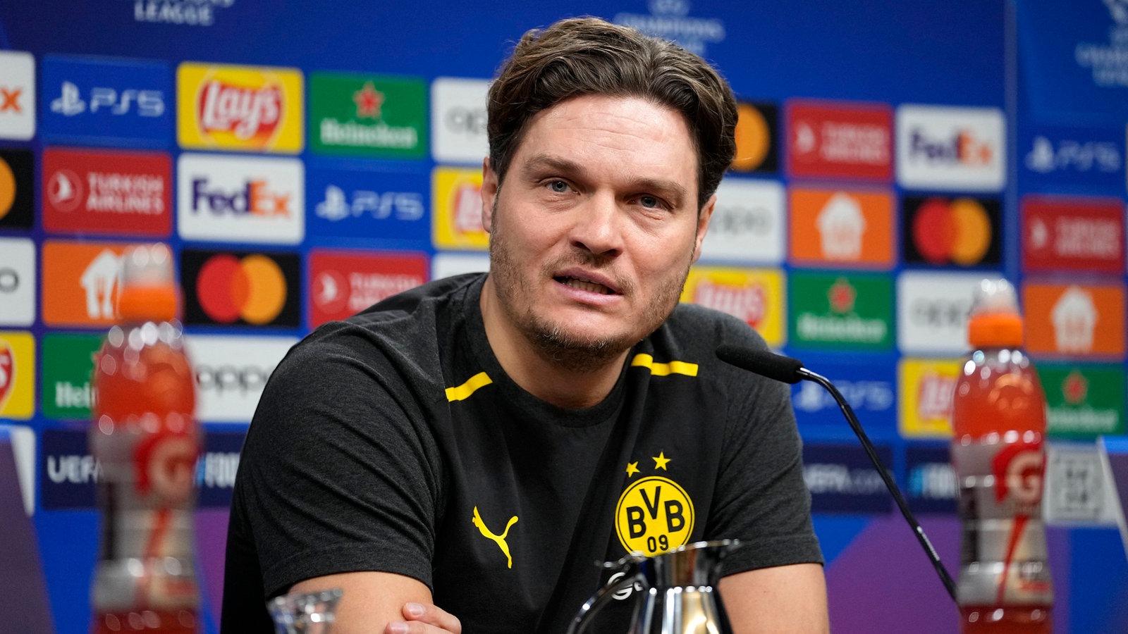 Dortmund Trainer Terzic Mit gutem Gefühl ins Spiel Fußball