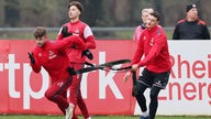 Training beim 1. FC Köln