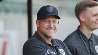Hatte beim ersten Heimspiel viel Grund zur Freude: Preußen-Trainer Sascha Hildmann