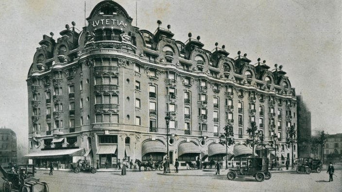 Hotel Lutetia in Paris (Aufnahme um 1900)