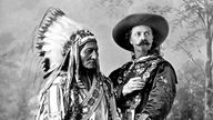 Chief Sitting Bull mit Buffalo Bill, 1886 