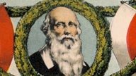 Friedrich Ludwig Jahn, Gemädeportrait mit Lorbeekranz 
