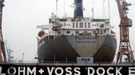 Gründung der Schiffswerft Blohm & Voss am 05. April 1877
