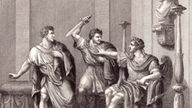 Ermordung des röm. Kaisers Caracalla am 08. April 217