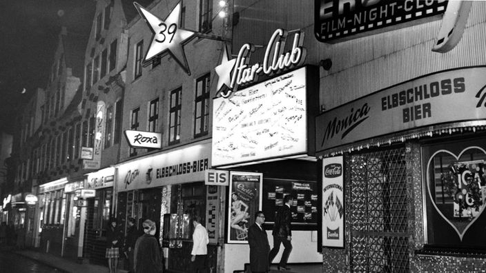 "Star-Club" bei Nacht von außen (Foto 1962)
