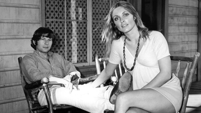  Sharon Tate 1968 mit Ehemann Roman Polanski