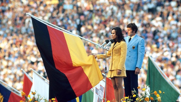 Olympische Sommerspiele 1972 in München eröffnet