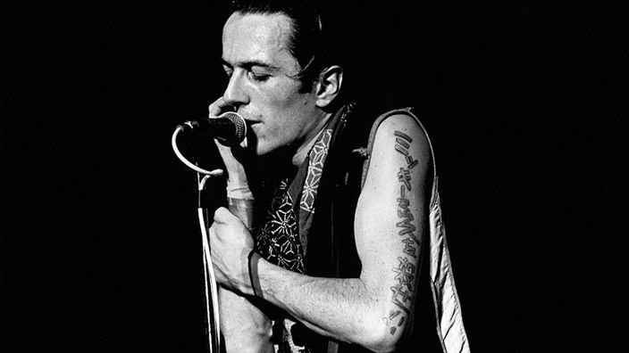 Joe Strummer, Gitarrist und Sänger der britischen Punkband "The Clash"