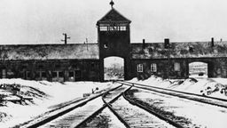 Tor des KZ Auschwitz-Birkenau