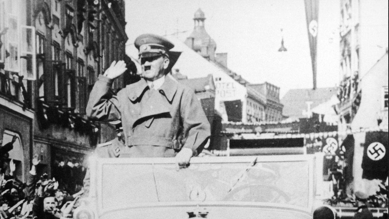 Hitler fährt durch Wien (1938)