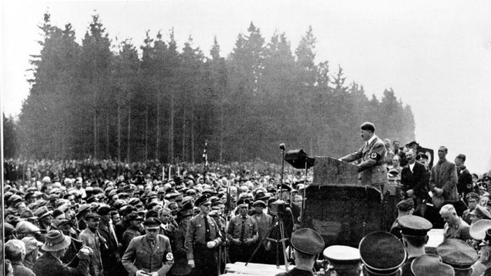 Hitler in Unterhaching 1934