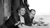 Ingrid Bergman und Roberto Rosselini 1950 in Venedig