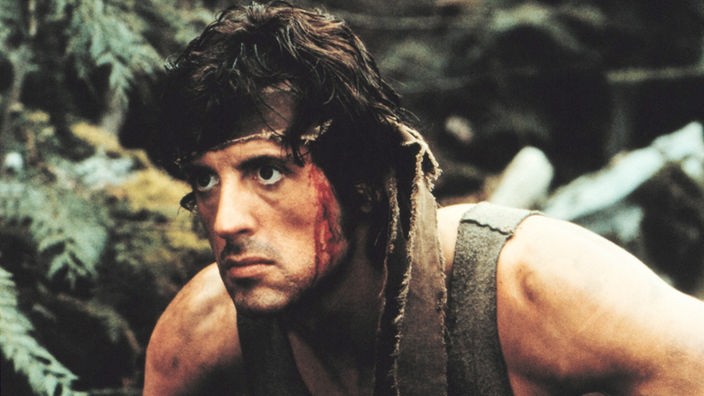 Sylvester Stallone als Rambo