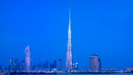 Der 828 Meter hohe "Burj Khalifa"  in Dubai
