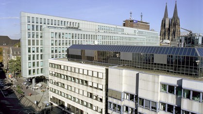 WDR-Gebäude in der Kölner Innenstadt