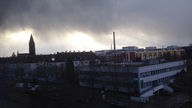Der Himmel aktuell über Düsseldorf